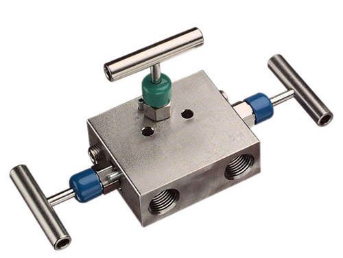 HASTELLOY 3 WAY MANIFOLD VALVE